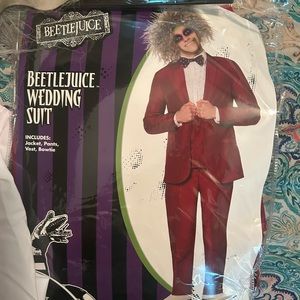 Beetlejuice groom costume